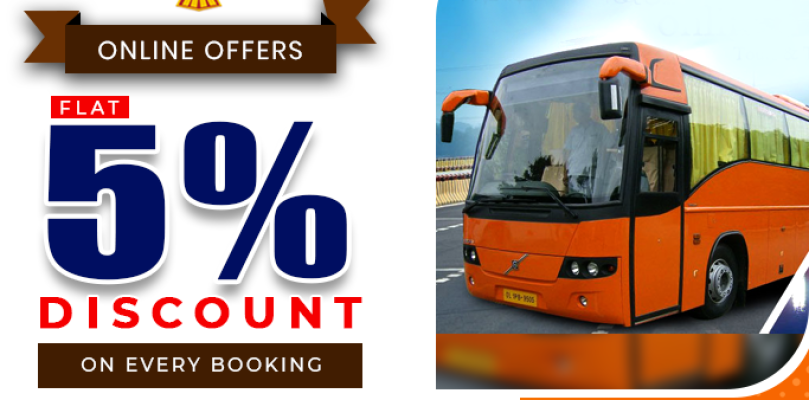  Save up to Rs 250 on bus tickets